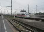 Hier 411 810-2  Naumburg(Saale)  und 411 029-2  Kiel  als ICE1557 von Saarbrcken Hbf.