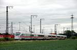 ICE von Dortmund Hbf nach Wien Westbahnhof am 02.06.2010 bei der Durchfahrt durch Regensburg Ost.