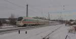 DB 411 027-6  Weimar  als ICE 1509 von Berlin Gesundbrunnen nach Mnchen Hbf, in Naumburg (Saale); 10.12.2010