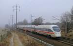 Tz  Dresden  mit einem Leer-ICE (LICE 78764) von Berlin Sdkreuz nach Rummelsburg.