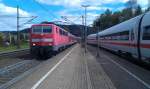 111 170 mit der Regionalbahn nach Saalfeld am 13.05.2012 in Ludwigsstadt.