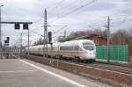 411 069-8  Tutzing  als ICE 2909 fr ICE 557 von Kln Hbf nach Berlin Ostbahnhof in Rathenow.