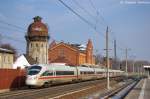 411 577-0  Rathenow  als ICE 1548 von Berlin Ostbahnhof nach Dsseldorf Hbf in Rathenow.