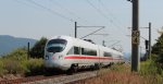 411 059-9  Passau  als ICE 1627 ist am 25.07.2012 auf den Weg nach Mnchen Hbf, hier beim passieren des B zwischen Uhlstdt und Rudolstadt.