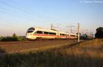 411 577-0  Rathenow  als ICE 1687 von Berlin Ostbahnhof nach Frankfurt(Main)Hbf in Vietznitz.