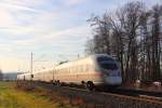 411 017-7  Erlangen  bei Staffelstein am 17.12.2013.