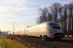 411 063-1  Ostseebad Binz  bei Staffelstein am 17.12.2013.