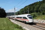 411 059 als ICE 91 am 02.08.2014 bei Wernstein.