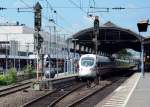 Hbf Bonn mit ICE-T auf Gleis 2 - 07.08.2014