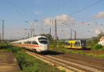 DB 411 057-3  Innsbruck  als ICE 1612 von München Hbf nach Hamburg-Altona, am 08.09.2015 in Naumburg (S) Hbf.