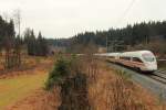 411 072-2  Bamberg  bei Steinbach im Frankenwald am 03.12.2015.