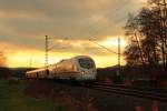 411 031-8  Trier  bei Bad Staffelstein am 12.11.2015.