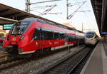 Am Abend des 18.09.2020 waren 442 339 und 415 023-1 im Rostocker Hbf.