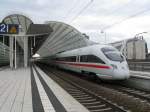 Ein ICE2819 als Ersatzzug von ICE9555 von Saarbrcken Hbf nach Frankfurt(Main)Hbf.Am 20.09.08 bei der durchfahrt in Ludwigshafen Mitte.