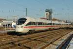 415 020 (Gotha) ist als Ersatz ICE Frankfurt (Main) - Saarbrcken am 03.02.2012 in kaiserslautern