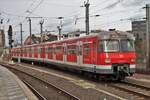 S-Bahn Rhein Ruhr 420 402 als S 12 nach Hennef (Sieg) in Köln Hbf am 21.02.2024.