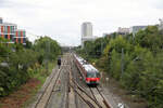 DB Regio 420 481 // München (Aufgenommen von der Straßenbrücke Landsberger Straße) // 17. September 2021  