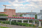 Ein unbekannter 420 verlässt Köln-Messe/Deutz (24.06.2024)