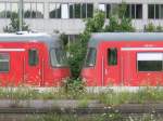 Dieses ,,Ksschen Bild zweier 420er Triebzge entstand im Essener Hauptbahnhof.