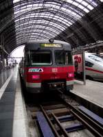 Ein ET 420 der S-Bahn Rhein Main in Frankfurt am Main Hbf am 10.07.11