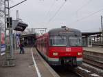 Am 27.3.13 verirrte sich ein ET420 auf die S1 nach Kirchheim Teck. 
Aufgenommen in Stuttgart Untertürkheim. 