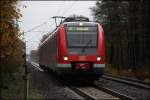 422 579/079 ist als S2 von Dortmund Hbf nach Essen Hbf unterwegs. (04.11.2010)
