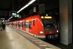 DB S-Bahn Rhein Main 423 396-1 als S4 am 27.01.18 in Frankfurt am Main Konstablerwache