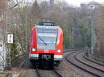 423 022-3 DB kommt aus Düsseldorf nach Aachen-Hbf und kommt aus Richtung