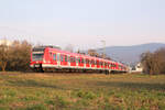 DB Regio 423 379 + 423 326 // Kronberg (Taunus) // 17. März 2015