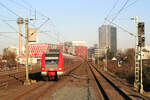 DB Regio 423 252 + 423 293 // Düsseldorf-Hamm (vom Bahnsteig aus aufgenommen) // 16. Februar 2016