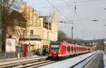 DB Regio 423 038 + 423 050 // Schladern (Sieg) // 16. Februar 2010