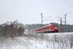 DB Regio 423 195 + 423 194 // Köln-Müngersdorf // 3. Januar 2010