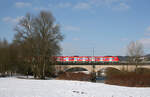 DB Regio 423 xxx + 423 xxx // Blankenberg (Sieg), ein Ortsteil der Stadt Hennef (Sieg) // 16. Februar 2010