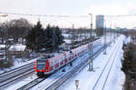 DB Regio 423 041 + 423 xxx // München-Trudering // 6. Januar 2017