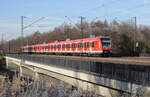 DB Regio 423 163 + 423 287 // Grasbrunn // 7. Dezember 2016