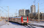 DB Regio 423 231 + 423 xxx // München Ost // 6. Januar 2017