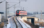 DB Regio 423 051 // Köln Frankfurter Straße (vom Bahnsteig aufgenommen) // 8. Januar 2010