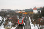 DB Regio 423 060 + 423 164 // München (zwischen Heimeranplatz und Harras) // 15.