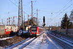 DB Regio 423 136 + 423 ___ // München-Berg am Laim // 6. Januar 2017