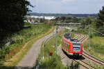 DB Regio 423 024 //  Aufgenommen zwischen Renningen Süd und Magstadt.