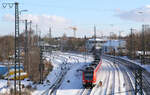 DB Regio 423 366 + 423 ___ // München-Trudering // 6. Januar 2017