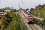 DB Regio 423 282 + 423 275 // München (Fußgängersteg zwischen Lincolnstraße und Lauensteinstraße) // 15.