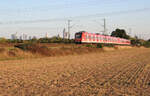 DB Regio 423 388 + 423 448 // Aufgenommen auf Eschborner Stadtgebiet. // 2. Oktober 2015