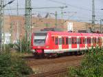 Eine S11 bei der Einfahrt von Dsseldorf Hbf.