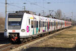 423 196  GoRheinland  als S 11 nach Düsseldorf Hbf in Köln-Mülheim am 18.02.2025