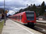 423 236/739 gemeinsam mit 423 140/640 Abfahrbereit in Tutzing fr seine Fahrt nach Mnchen-Ostbahnhof.