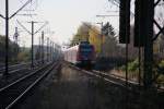 423 129 fhrt als S4 Rcihtung Grafrath am 22. Oktober 2011 aus dem Bahnhof Gronsdorf aus.