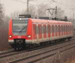 423 683-2 der Mnchner S-Bahn kurz vor Staffelstein am 29.02.2012.