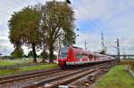 Nievenheim Industriegebiet am Kohnacker der 423 035-0 fhrt einen S11 Zug in Richtung Dormagen....Mittwoch 3.10.2012
