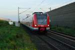 423 550 als S11 nach Düsseldorf Flughafen bei Allerheiligen. 17.9.2014